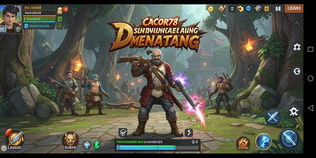 Gameplay seru dalam petualangan menantang di CACOR78.