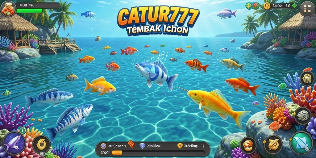 Tampilan gameplay CATUR777 yang menarik dan penuh warna.