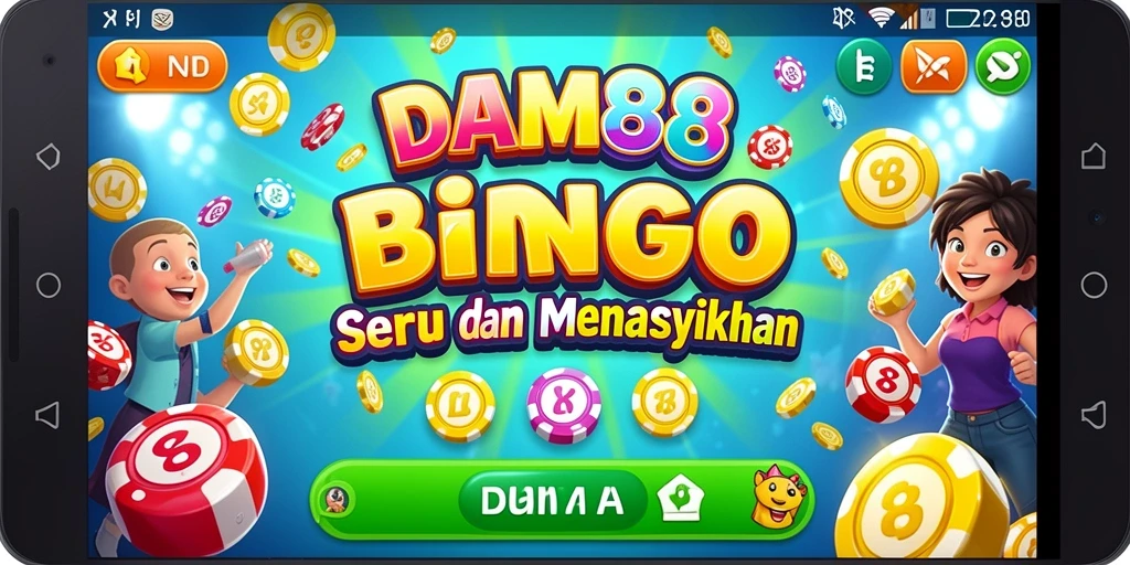 Tangkapan layar utama DAM88 menampilkan suasana gameplay Bingo yang seru dan interaktif.